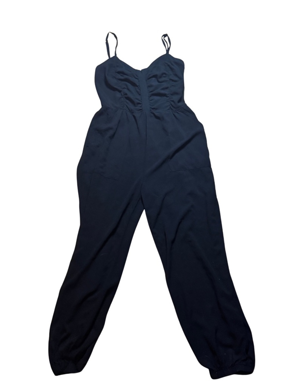 Women’s Black Sleeveless Jumpsuit